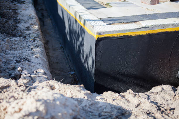 Professional Wet Basement Repair technician working in Hampstead, NC